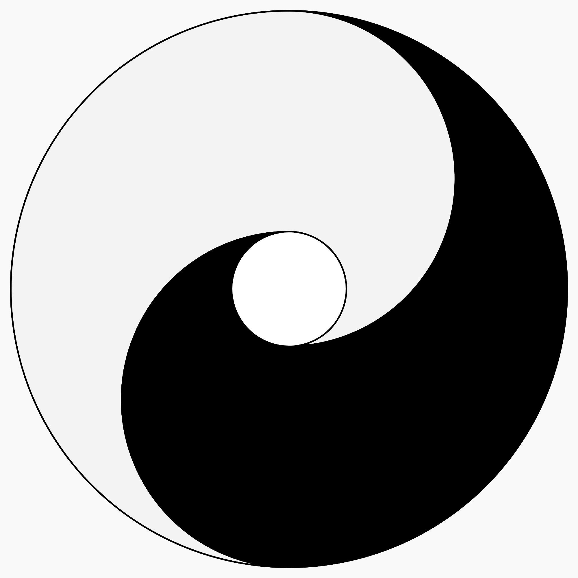 Wuji yin yang taijitu